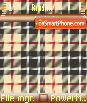 Fb Burberry tema screenshot