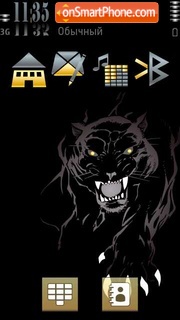 Capture d'écran Panther 5th thème