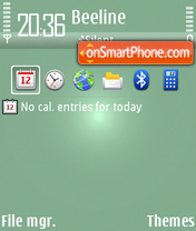 Breezed theme screenshot