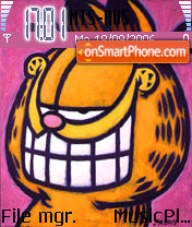 Скриншот темы Garfield 1