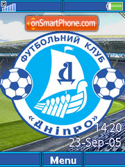 FC Dnipro K850 tema screenshot