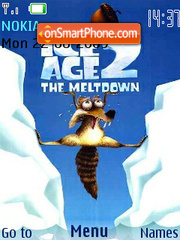 Capture d'écran Ice age2 thème