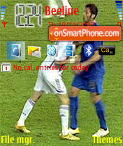 Headbutt Zidane Materazzi tema screenshot