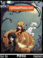Cute Death Note tema screenshot