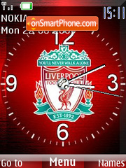 Скриншот темы Liverpool Clock V1