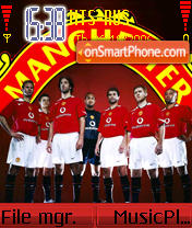 Manchester United V2 tema screenshot