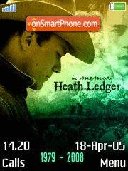 Heath Ledger theme screenshot