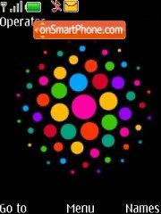 Скриншот темы Colour Dots