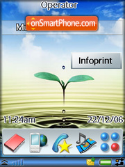 Blue&green tema screenshot