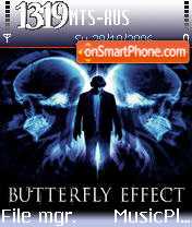 Butterfly Effect tema screenshot