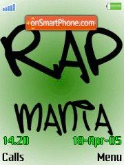 Rap mania es el tema de pantalla