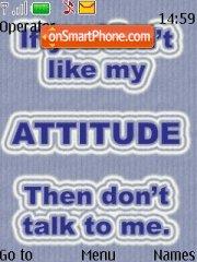 Attitude theme screenshot