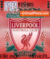 Скриншот темы Liverpool Football Club