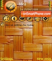 Bamboo Art theme screenshot