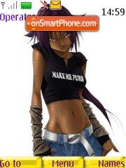 Скриншот темы Yoruichi 01