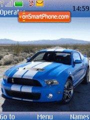 Shelby Gt500 2010 es el tema de pantalla