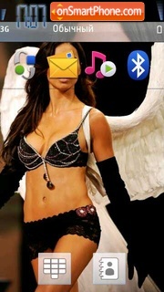 Adriana Lima 08 theme screenshot