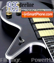 Capture d'écran Guitar 03 thème