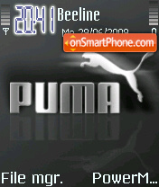 Puma 3256 es el tema de pantalla