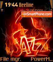 Jazz 01 tema screenshot