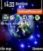 World 06 theme screenshot