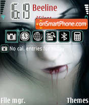Bleed tema screenshot