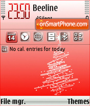 Natale 2008 es el tema de pantalla