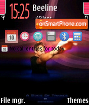 Armin van Buuren 05 Theme-Screenshot