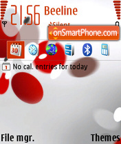 Red Impression 352x416 theme screenshot