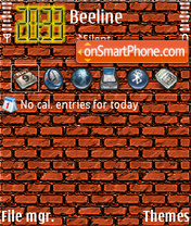 BrickWaLL theme screenshot