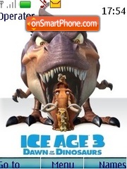 Capture d'écran Ice age 3 thème