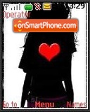 Heart Girl tema screenshot