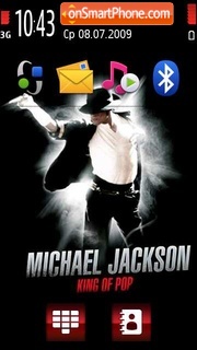 Capture d'écran RIP MJ thème