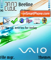 Vista 10 tema screenshot