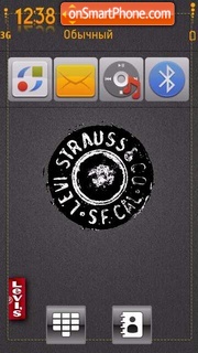 Levis Black theme screenshot