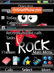 I Rock G700 theme screenshot