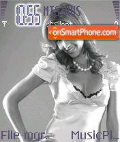 Jessica Alba 4 theme screenshot