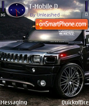 Скриншот темы Hummer h2