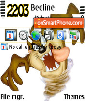 Taz1 theme screenshot