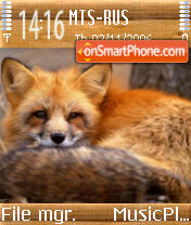 Forest Animals tema screenshot