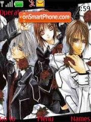 Vampire Knight theme screenshot