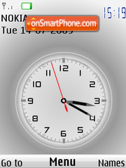 Cerebro Clock Theme-Screenshot