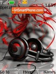 Headphone 01 tema screenshot