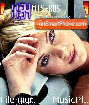 Charlize Theron 2 Theme-Screenshot