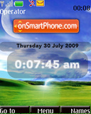 Xp Artistic Swf Clock es el tema de pantalla