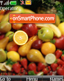 Capture d'écran Fruits thème