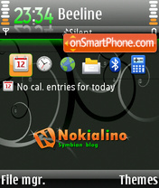 Скриншот темы Nokialino 03