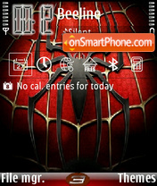 Скриншот темы Spiderman-3