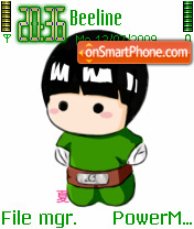 Скриншот темы Chibi Lee Lind