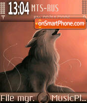 Wolf tema screenshot